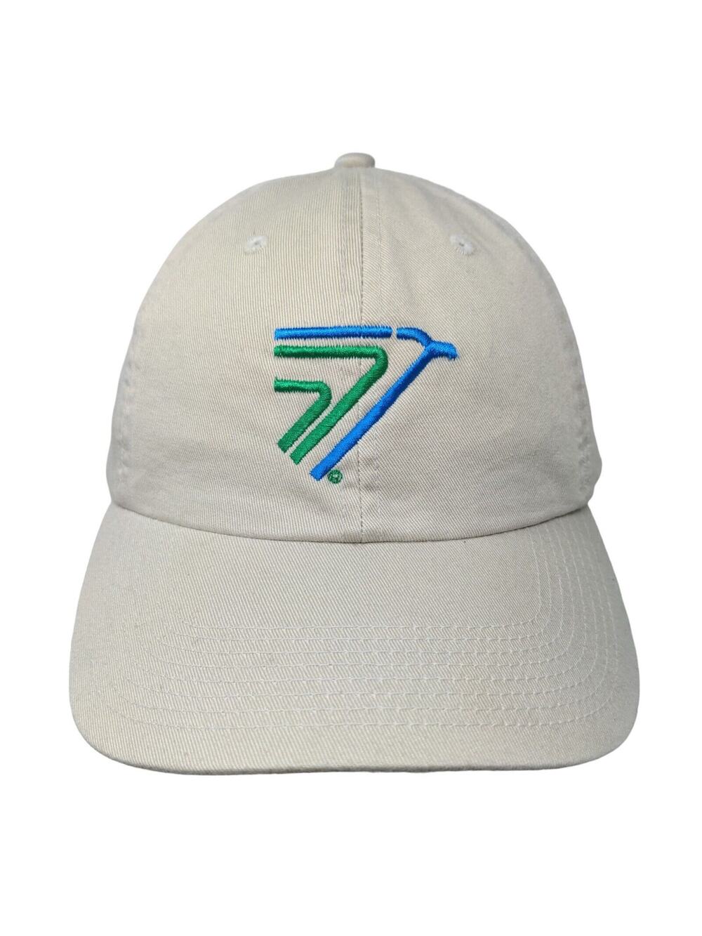 Fahrenheit Men's Slideback Hat Tan Transport Service Co. Eagle Logo Cotton